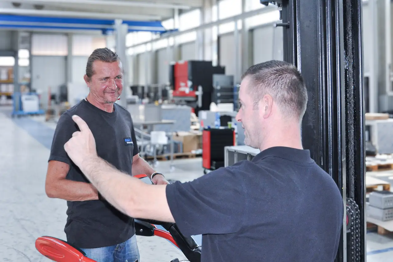 Montageleiter bei Reinraumtechnik Ulm